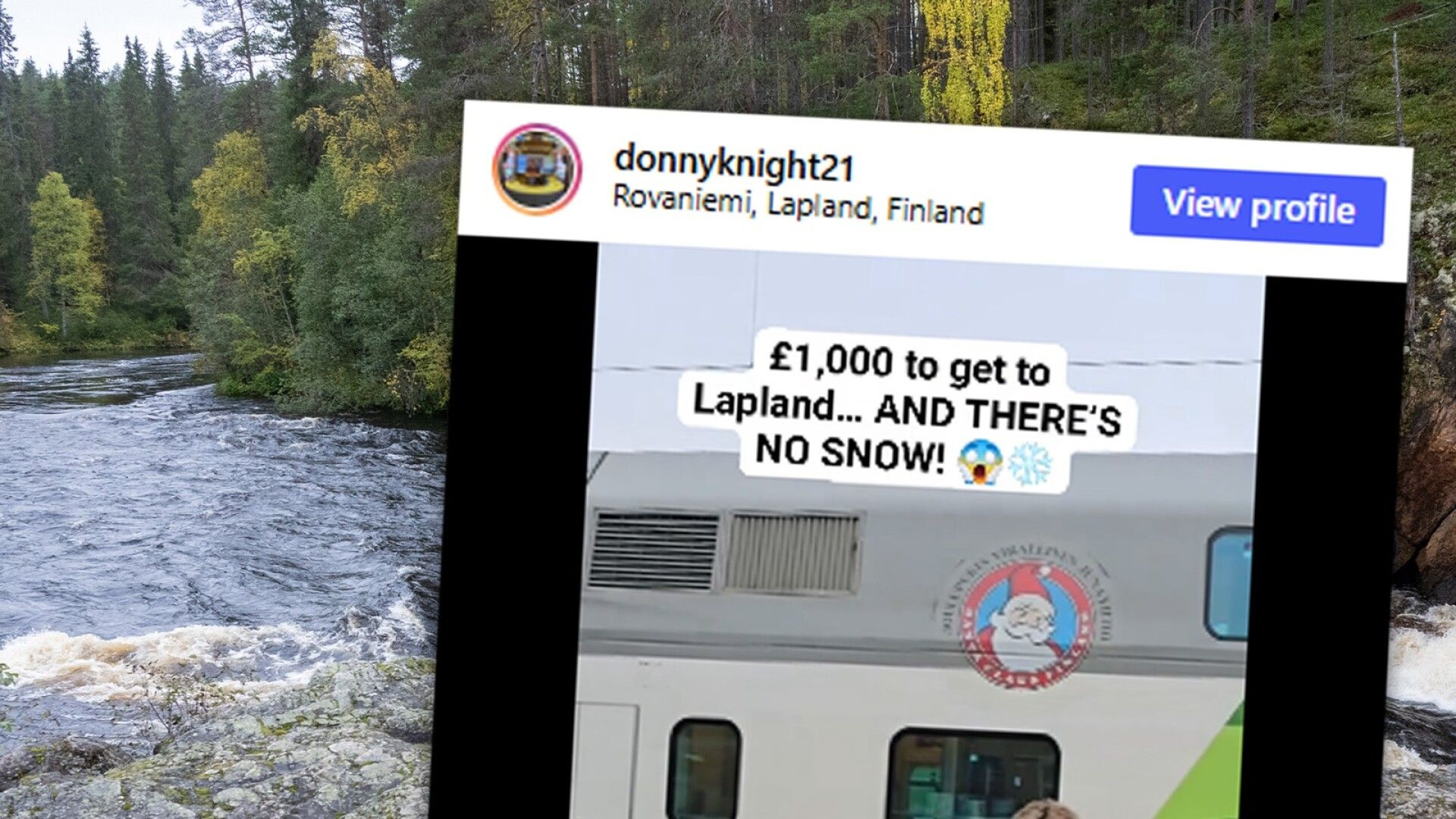 Terry pettyi Lappiin: ”TÄÄLLÄ EI OLE LUNTA!”