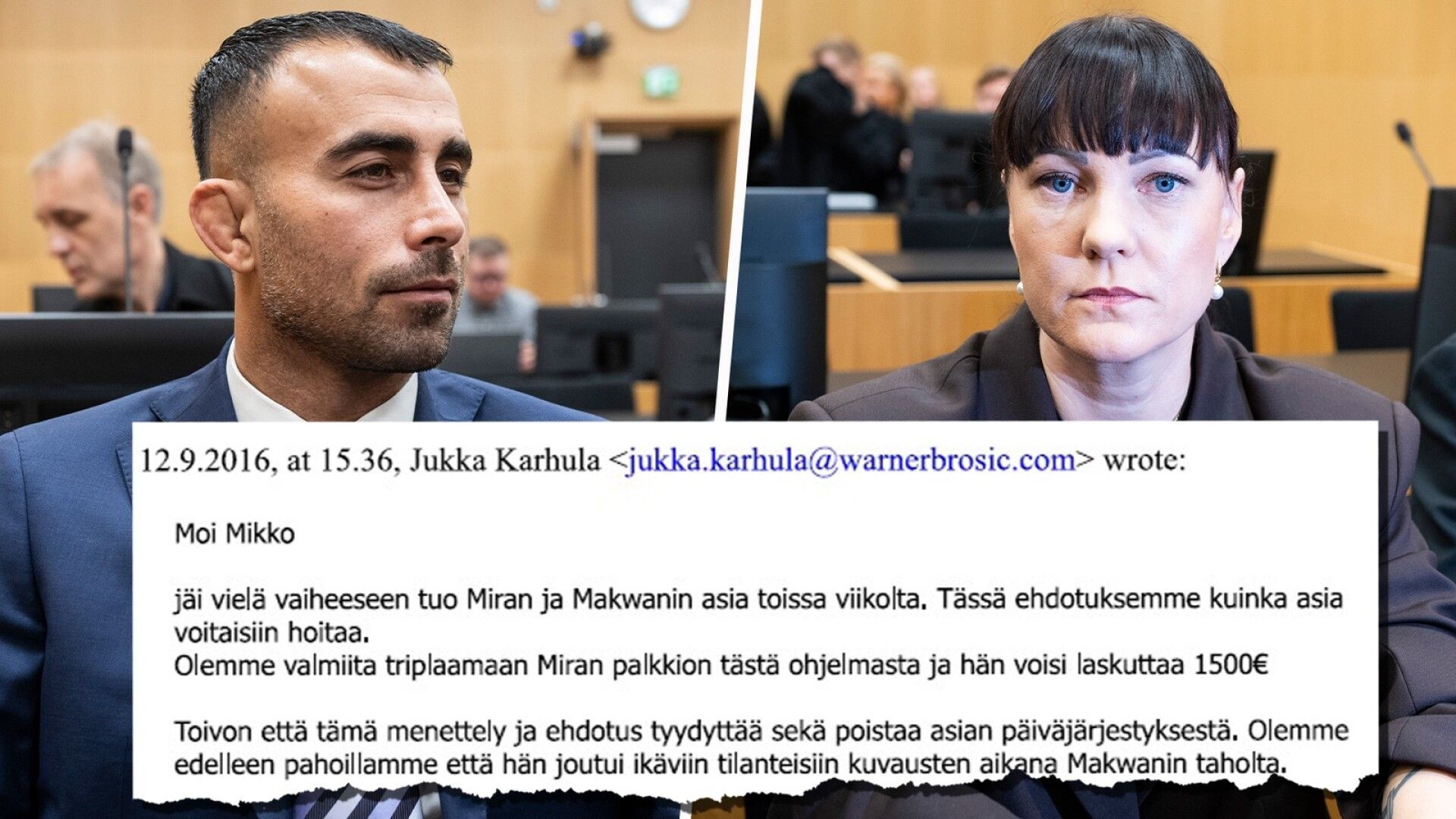 Viestit paljastavat: Näin Mira Luoti avautui Makwan Amirkhanista Julkkisselviytyjien kulisseissa