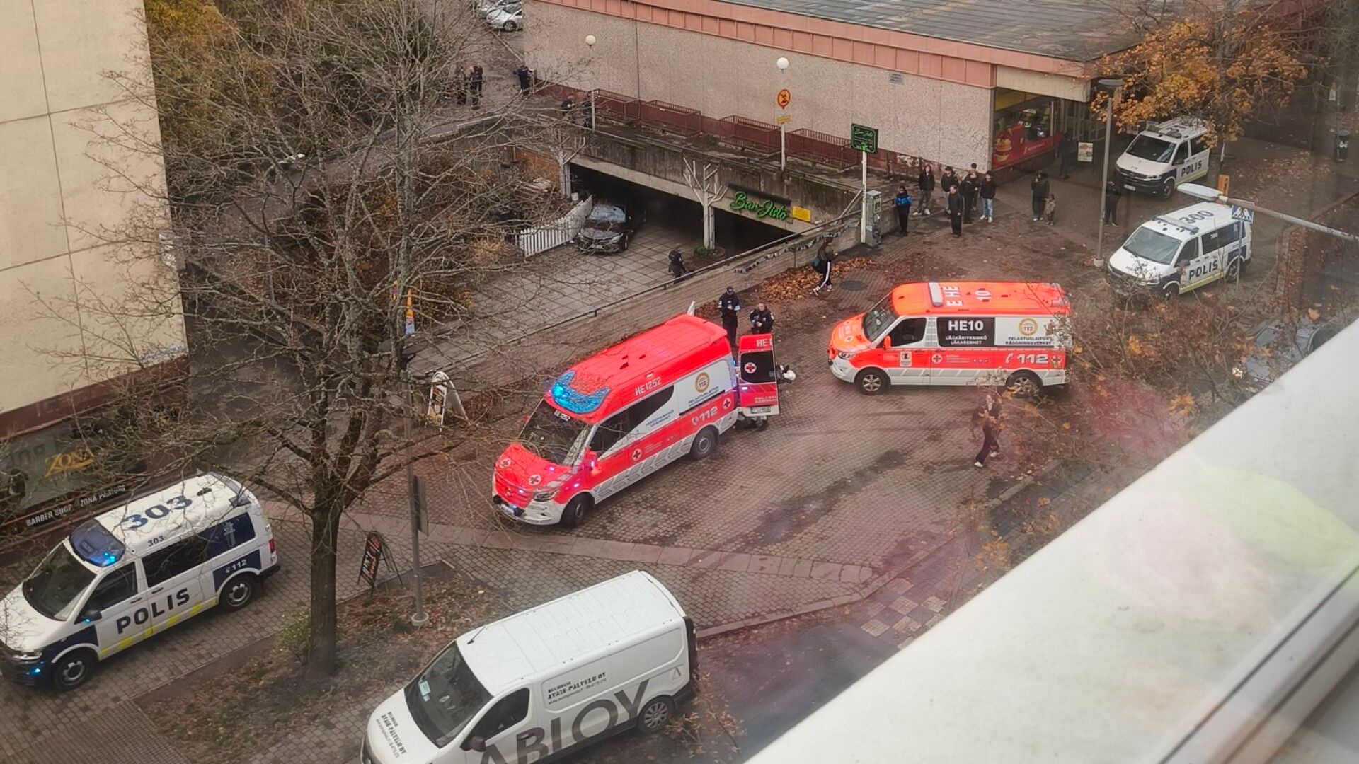 Suuri poliisioperaatio Helsingissä – mies sairaalaan